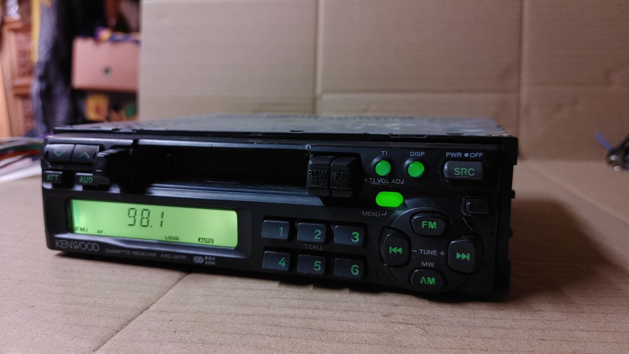 Kenwood KRC 257 R radio VW samochodowe kaseta bdb