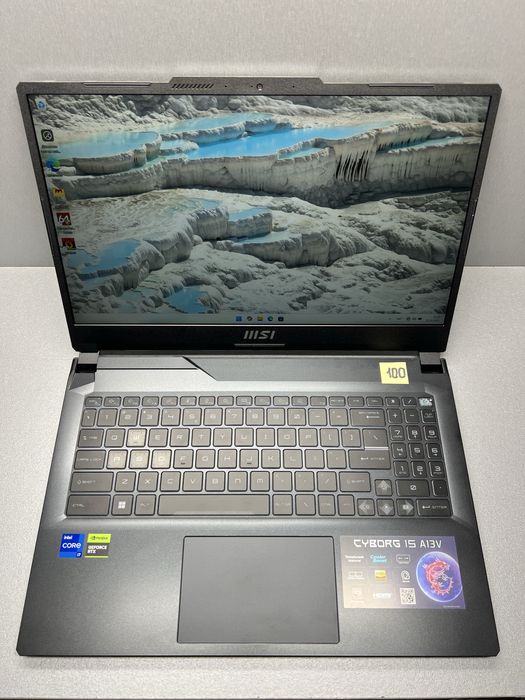 100 MSI Cyborg 15 A13VE-218US i7-13620H/16/512/RTX4050/15,6/144Hz