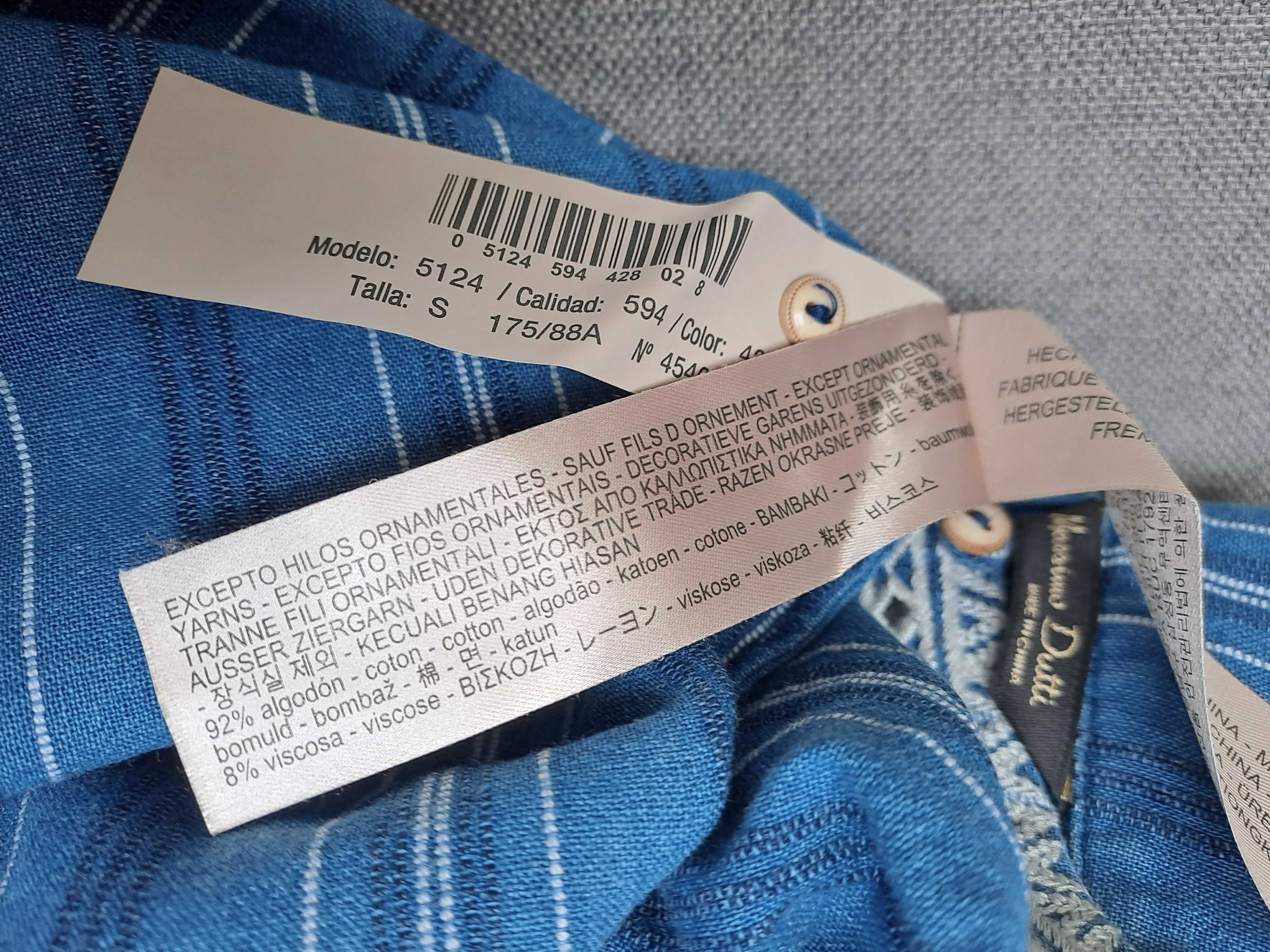 Bluzka koszula Massimo Dutti w rozmiarze S 38 rękaw 3/4