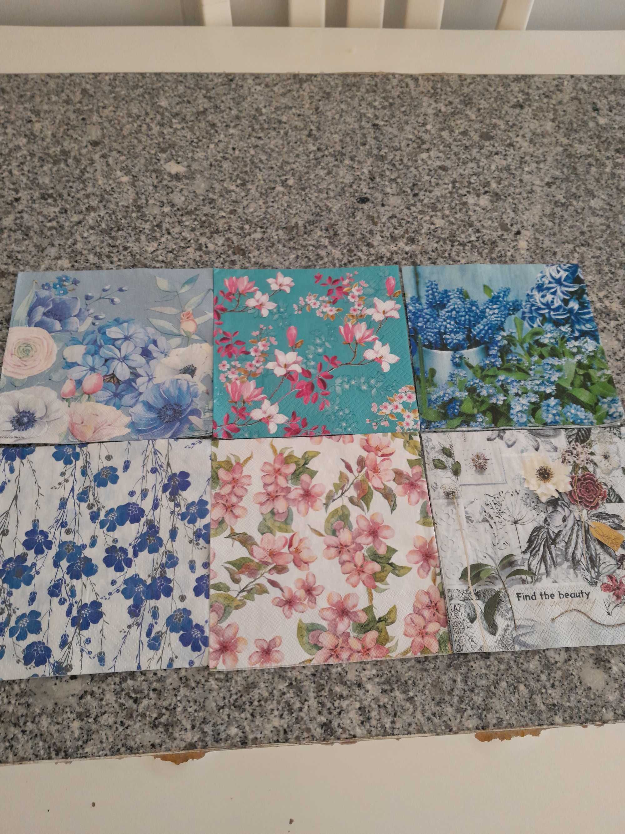 Guardanapos para decoupage