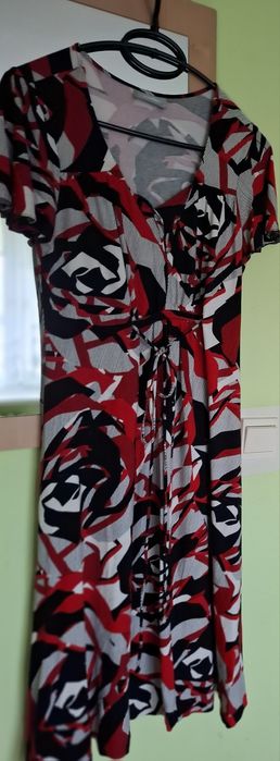 Kolorowa letnia sukienka