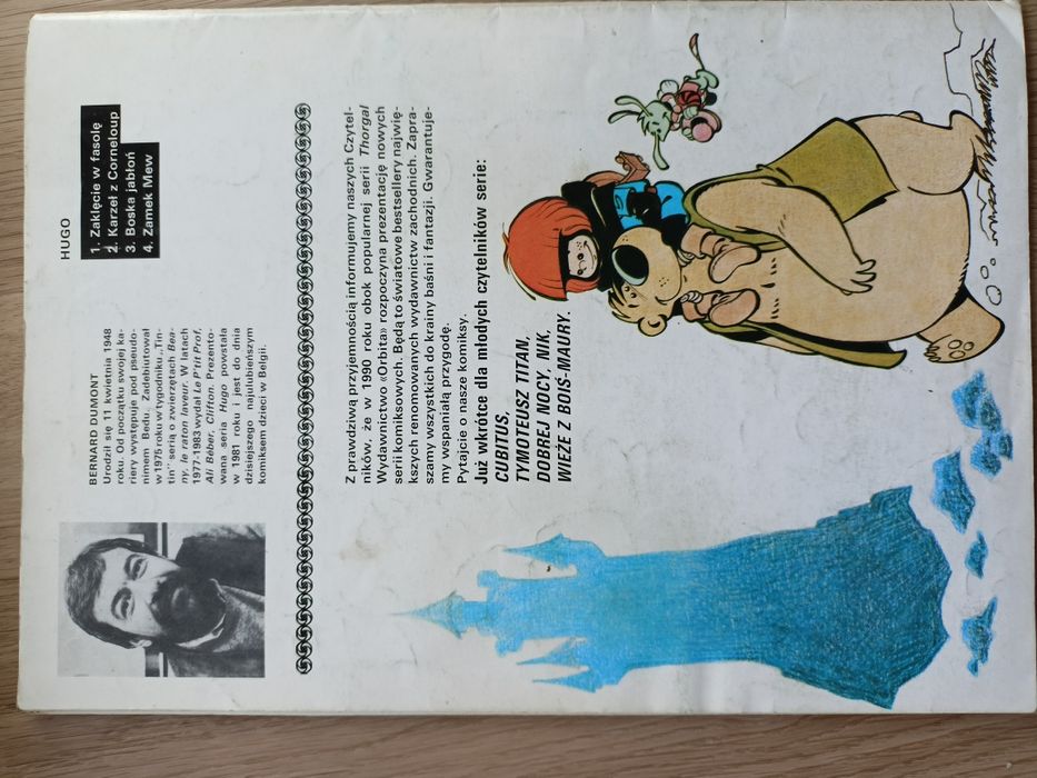 Hugo Zamek Mew komiks