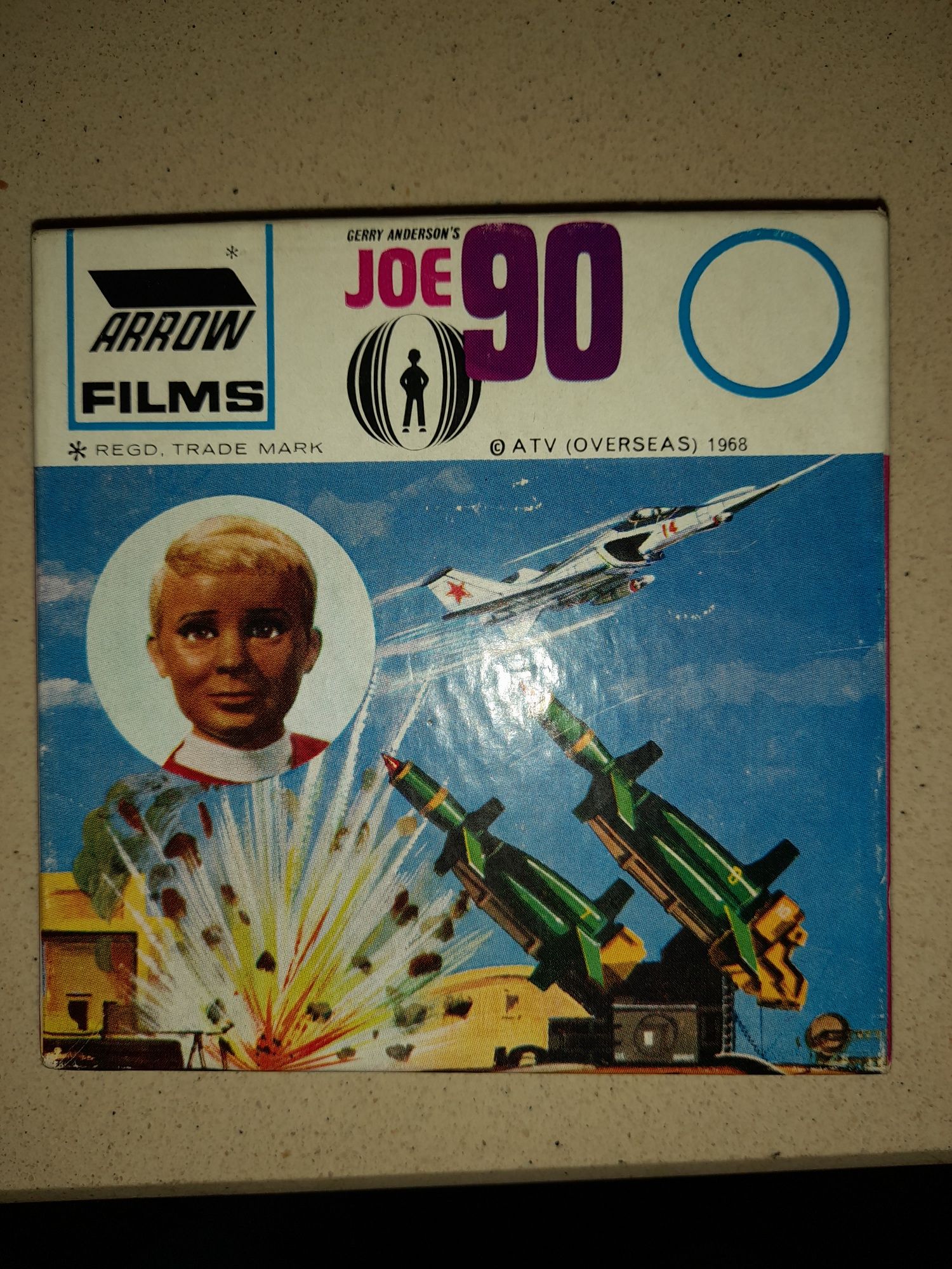 Filme antigo 8mm Joe 90 Secret Mission