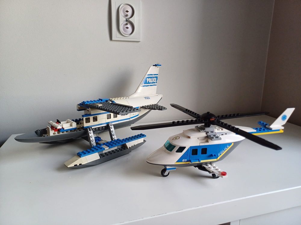 Lego Samolot Helikopter Policja