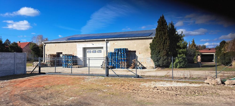Więckowice Dopiewo Magazyn Produkcja przyłącze prądu 40 kw