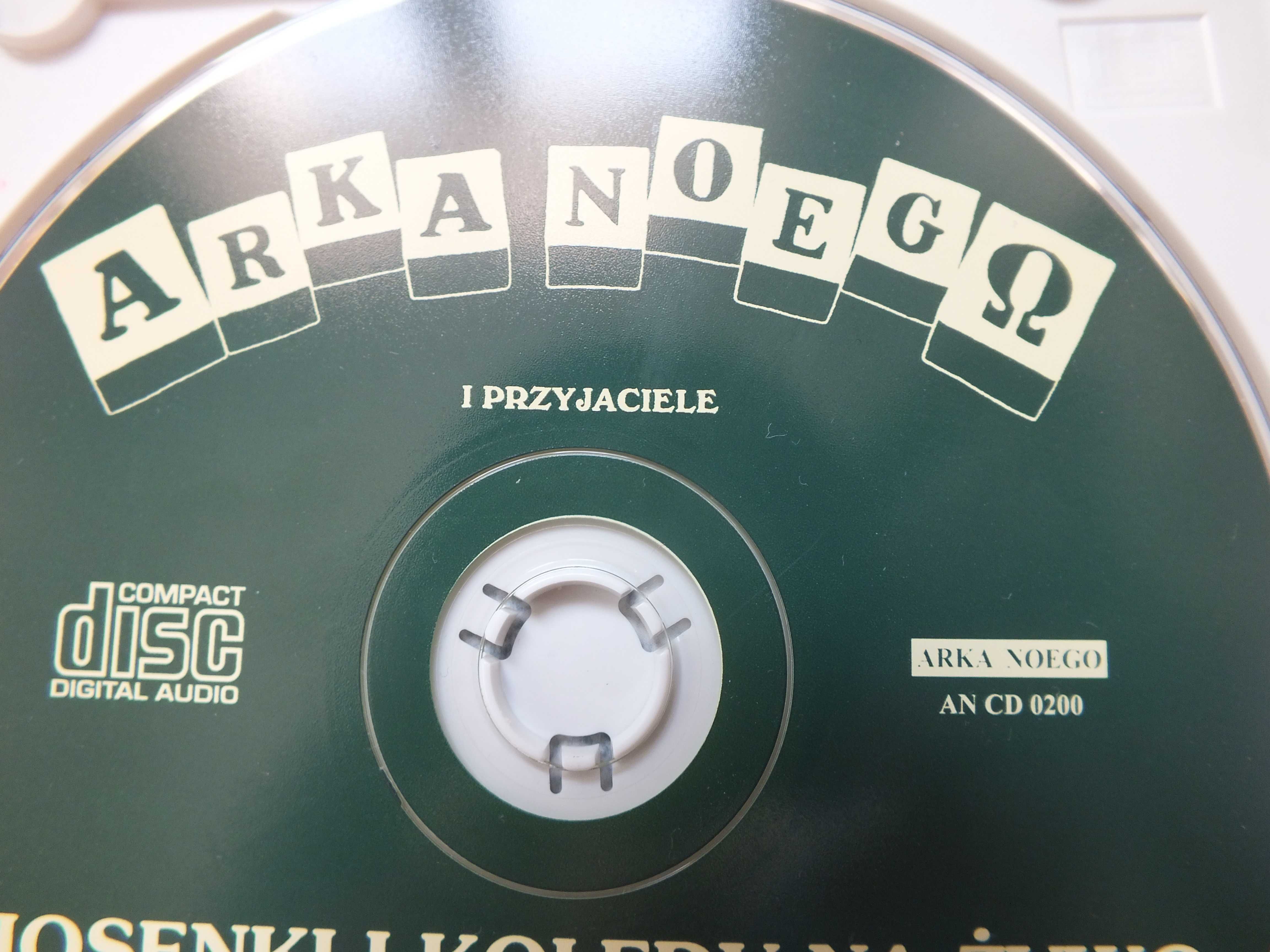 2szt. płyta CD ARKA NOEGO - Piosenki i kolędy na żywo,  A GU GU 2000r.
