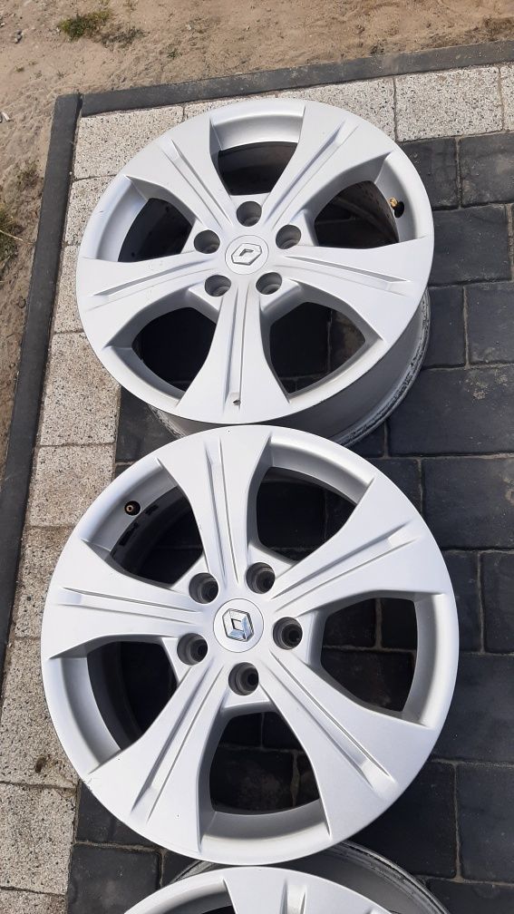 Felgi aluminiowe alufelgi 5x114.3 renault 17"