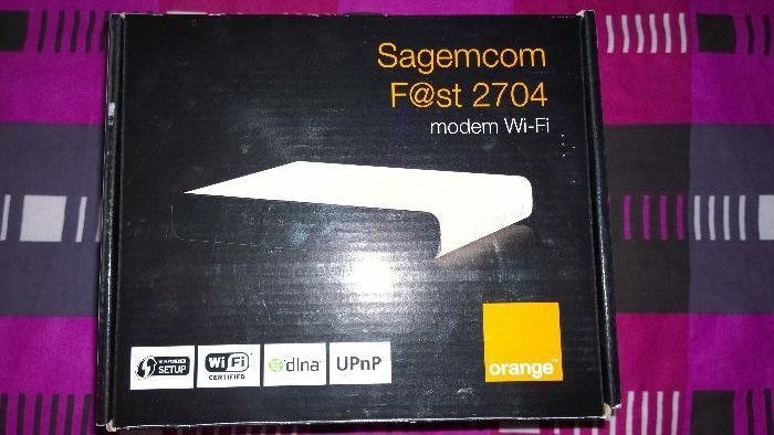 Router WiFi Sagemcom Fast 2704