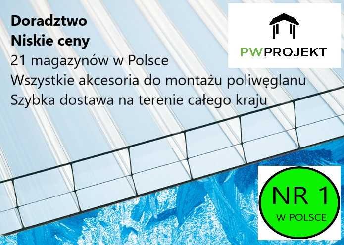 Poliwęglan komorowy lity dostawa najtaniej w PL