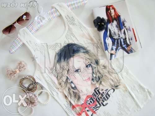 glamour top cekiny kobieta