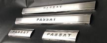Хром порог VW Passat 3B(B5) B6 B7 Накладки на пороги Пассат3Б(б5)Б6 Б7