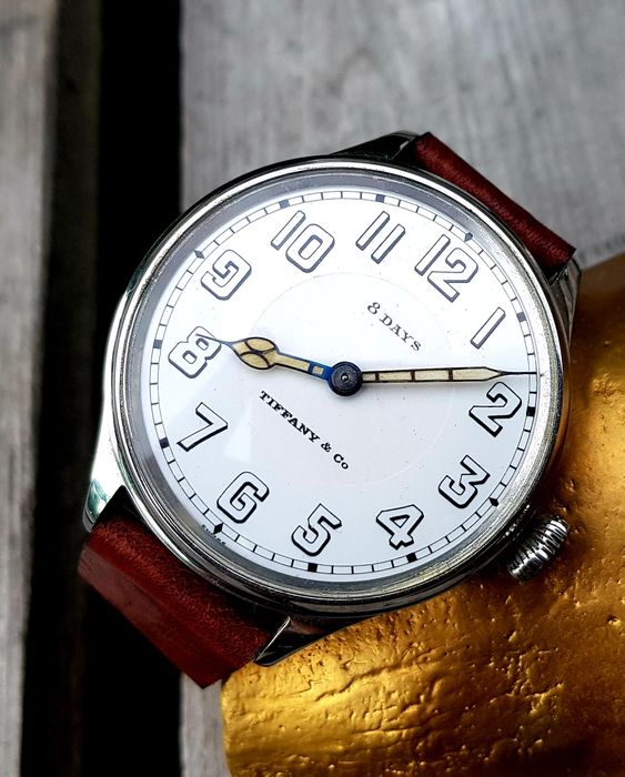 Zegarek meski Tiffany & Co pasowka unikat 1915r jak Vacheron Patek