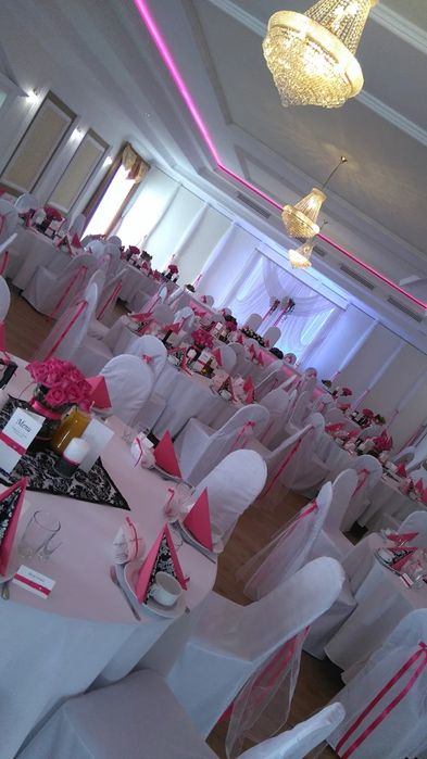 Kokardy z organzy 30x300cm  -104 sztuki