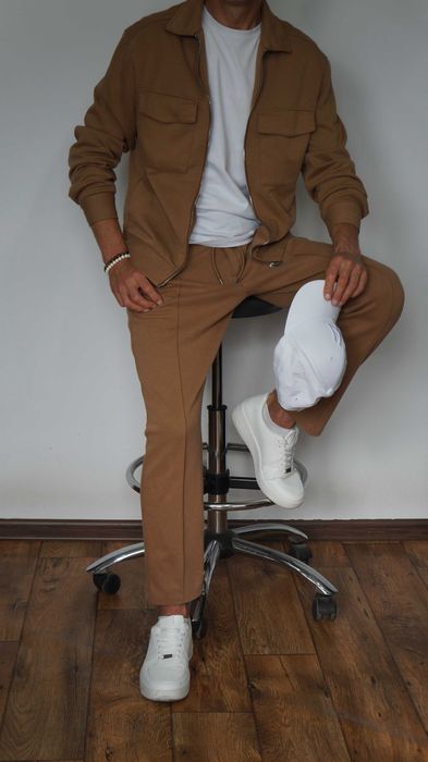 Komplet H&M Rozmiar M 180/100 Kolor Brązowy