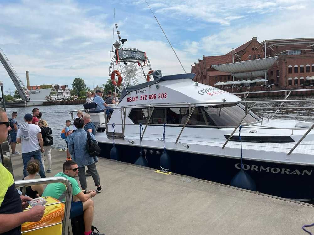 Jacht motorowy Cormoran gotowy biznes Gdańsk
