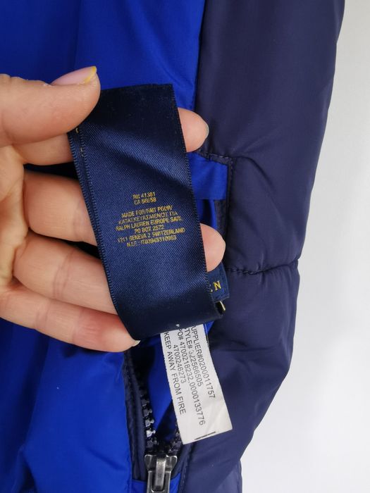 Kamizelka bezrekawnik Polo Ralph Lauren 128 / 134 roz 7 dwustronna