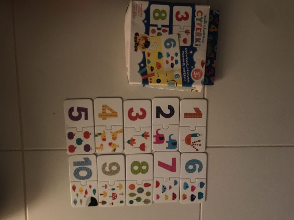 Puzzle drewniane itp