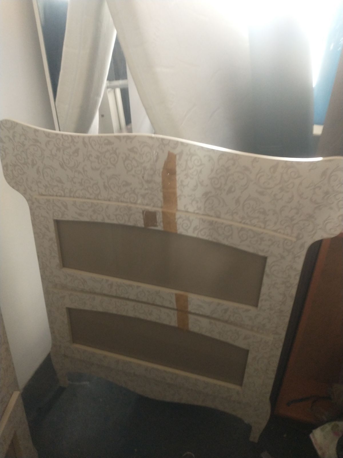 Meble ikea białe szafa narożna i komoda narożna
