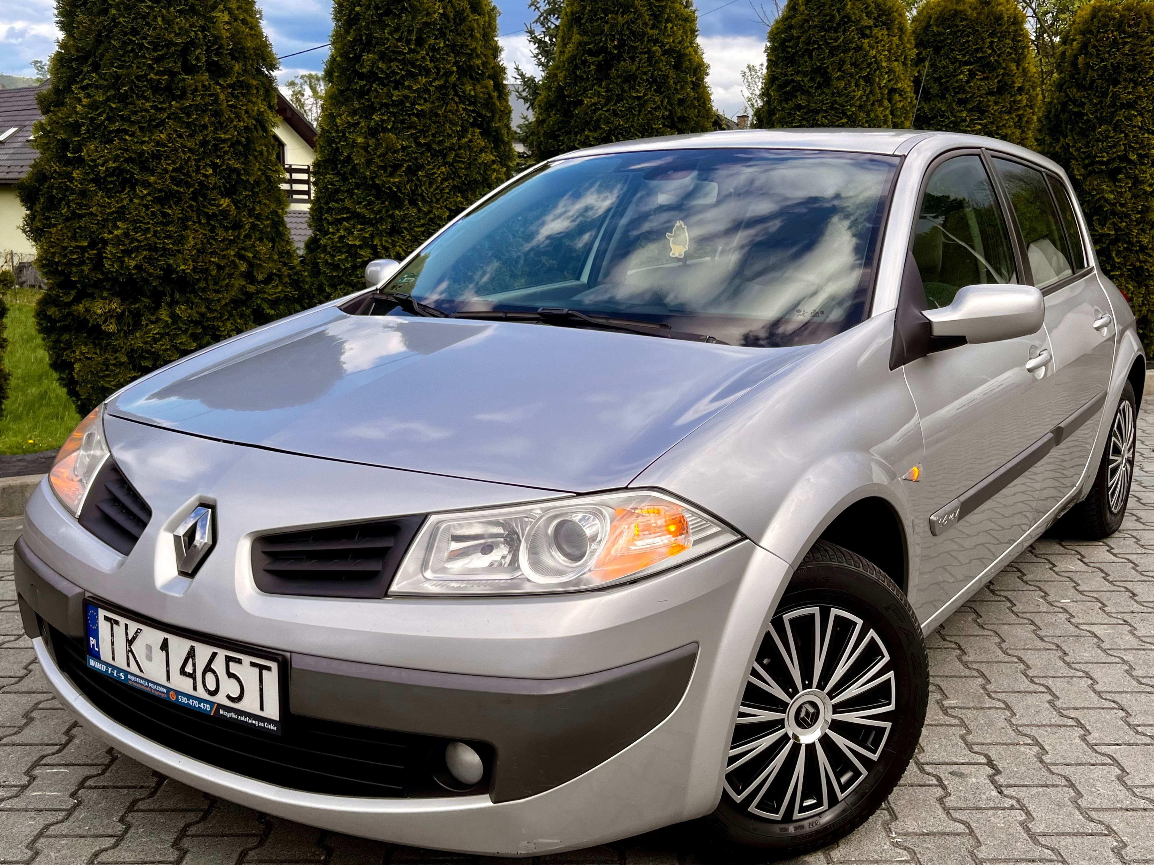 Renault Megane 2006 ROK -Lift- 1.6 Benzyna-Klima-Jasny Środek