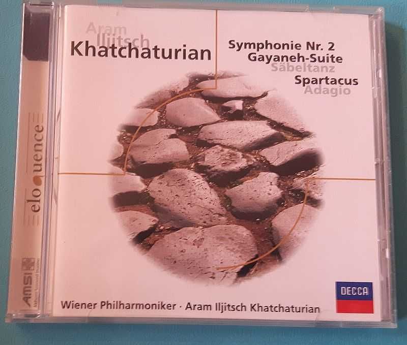 CD Khatchaturian Symphonie nr.2, Gayaneh Suite wyd, Decca