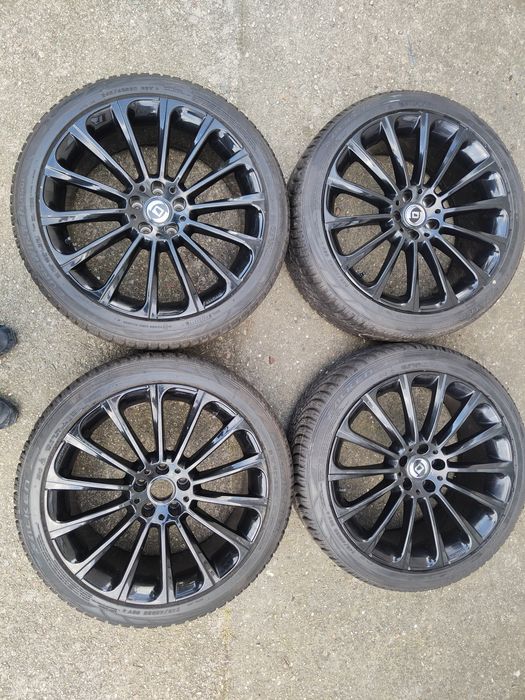 Koła zimowe Audi A8 A6  5x112 ET35 245/40/20 99V Super stan NOWE opony