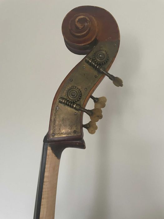 Kontrabas hybrydowy 4/4 po pełnym setupie lutniczym