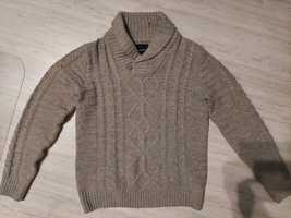 Sweter Reserved M kardigan golf wełna