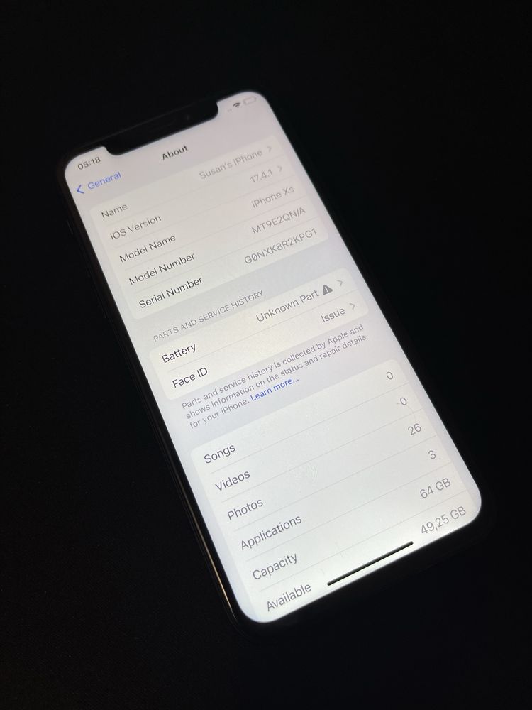 iPhone XS 64GB neverlock