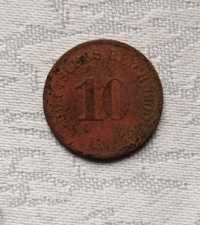 Moneta 10 pfennig 1900 Niemcy