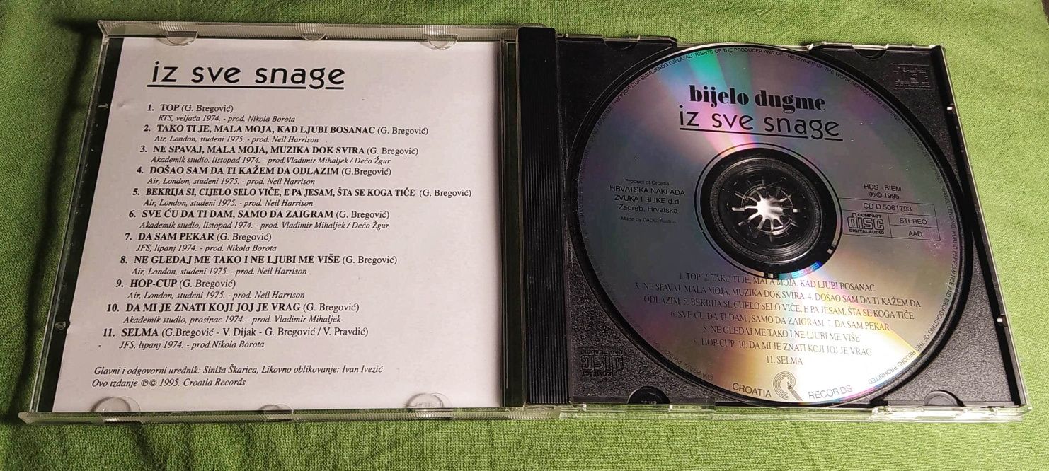 CD Bijelo Dugme Iz sve snage