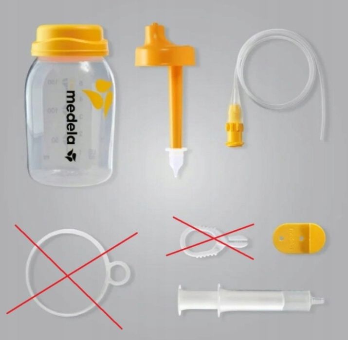 Laktator Medela harmony + Medela SNS 2.0 system wspomagający karmienie