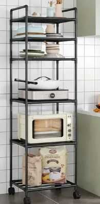 Полка стелаж вертикальний напольний 5 ярусів