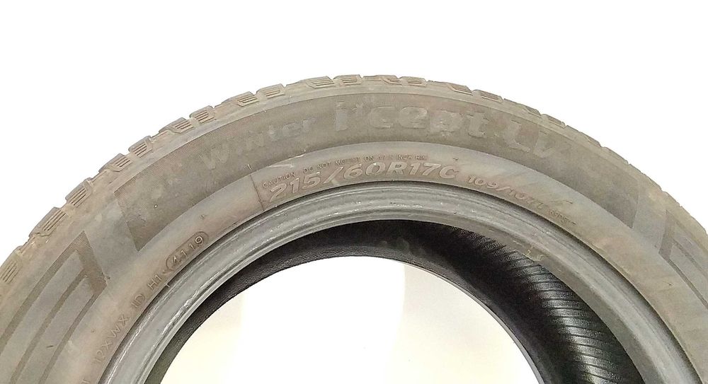 4x 215/60 R17C Hankook LV  opony zimowe 8 mm / kurier montaż