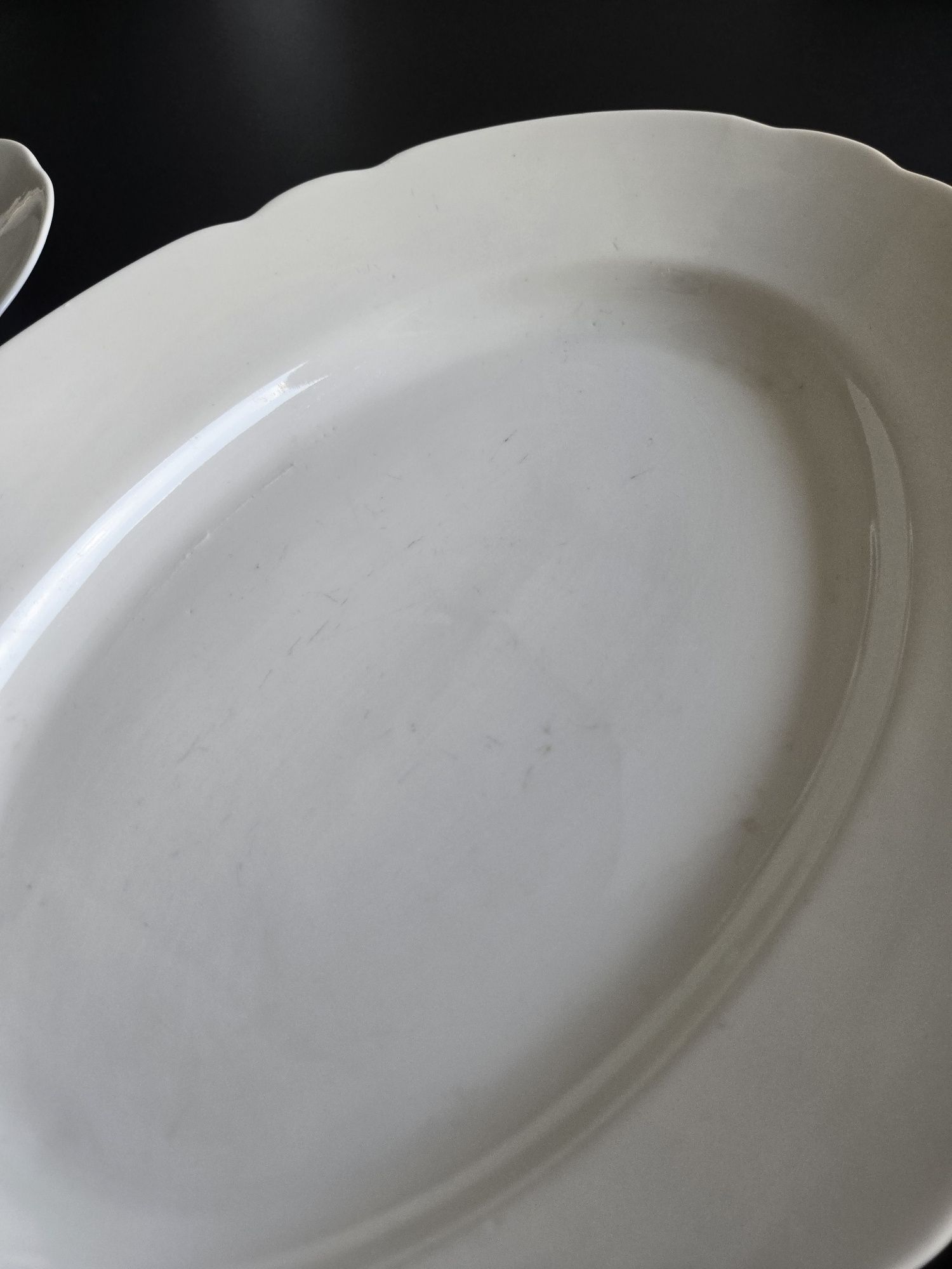 Komplet 3 półmisków porcelana Ćmielów