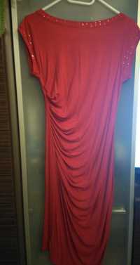 Czerwona sukienka rozm.38