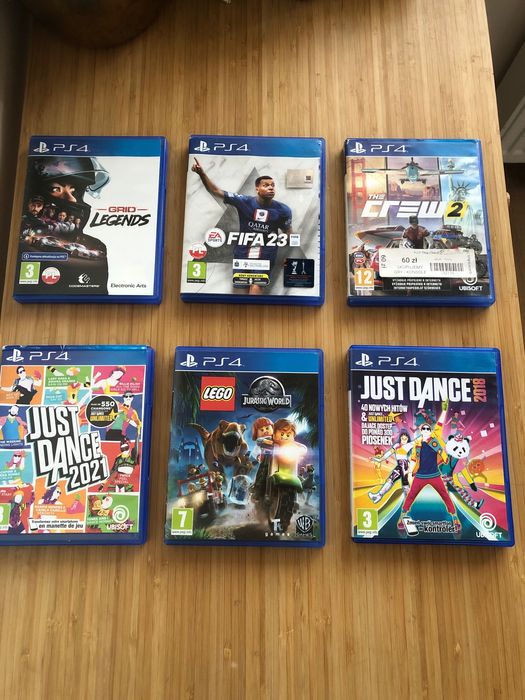 Sprzedam gry na PS4 - cena za sztukę