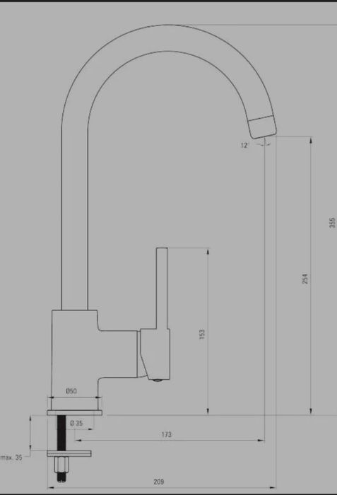 Bateria Deante Nemezja BEN 762M Piaskowy Mosiądz - uzywane