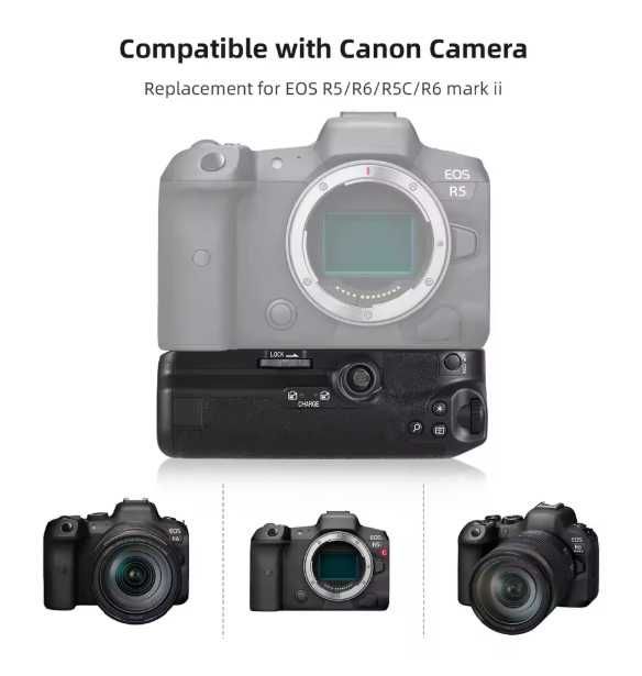 Батарейний блок BG-R10 до Canon R5 R5C R6 R6-Mark II