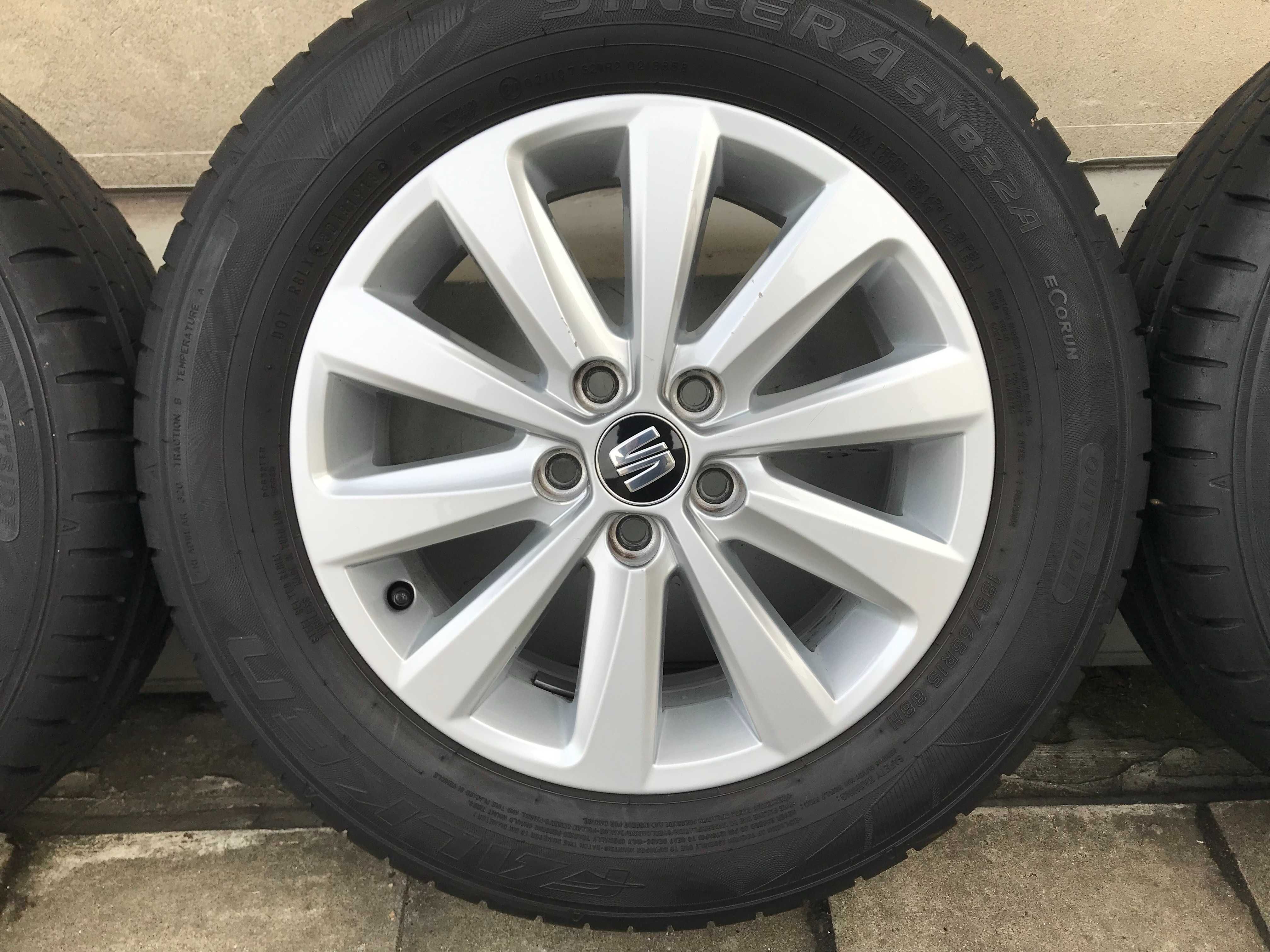 Koła Seat Ibiza VW Polo Skoda Fabia Rapid Audi A1 5,5Jx15 ET40 5x100