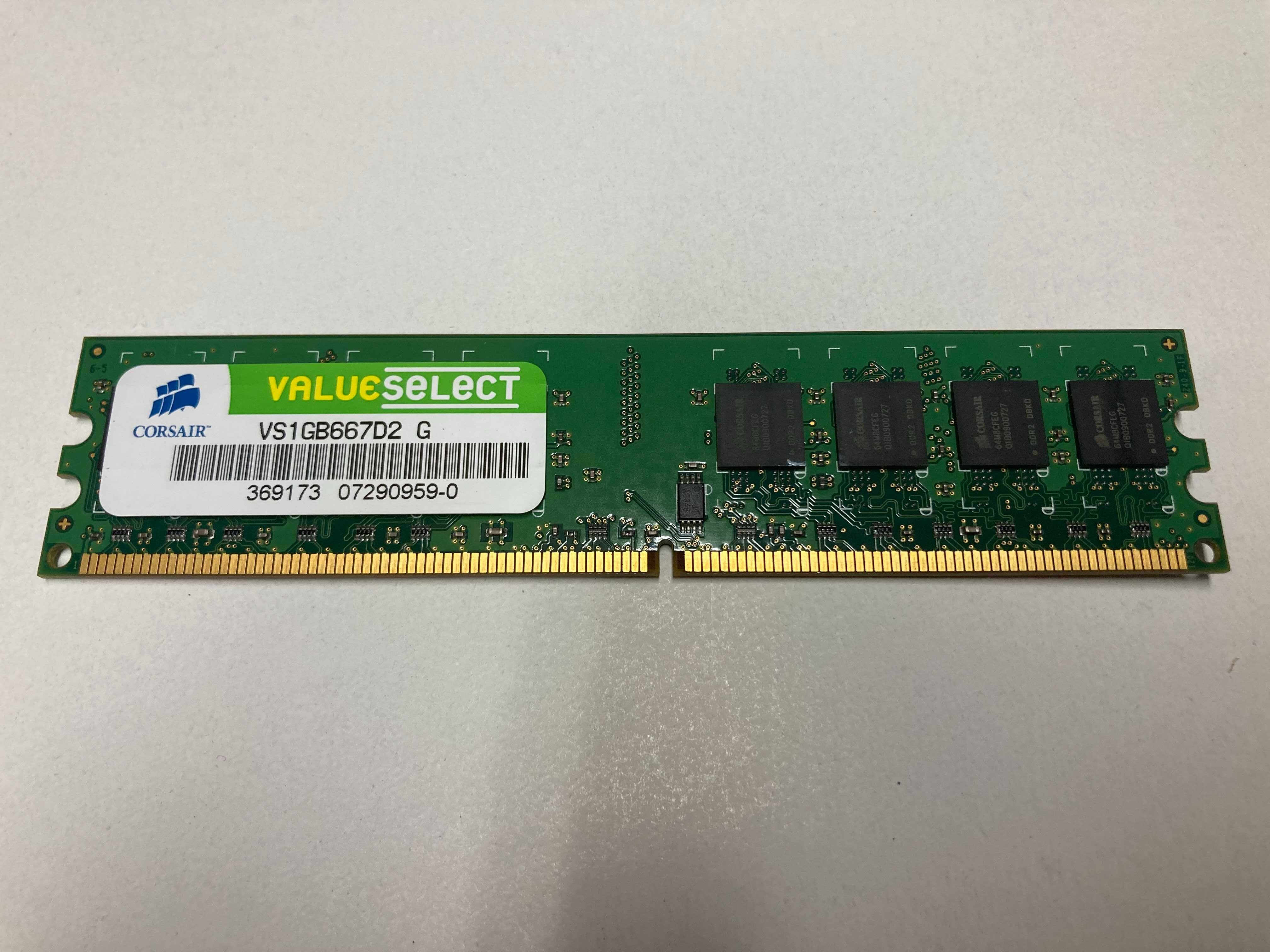 Memória RAM 1GB DDR2 667MHz PC2-5300 CL5