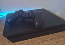 Consola PlayStation 4 1TB c/comando e jogos usada
