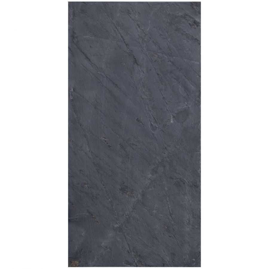 Płytki Kamienne Elewacyjne Łupek Black Slate 60x30x1 cm / Elewacja