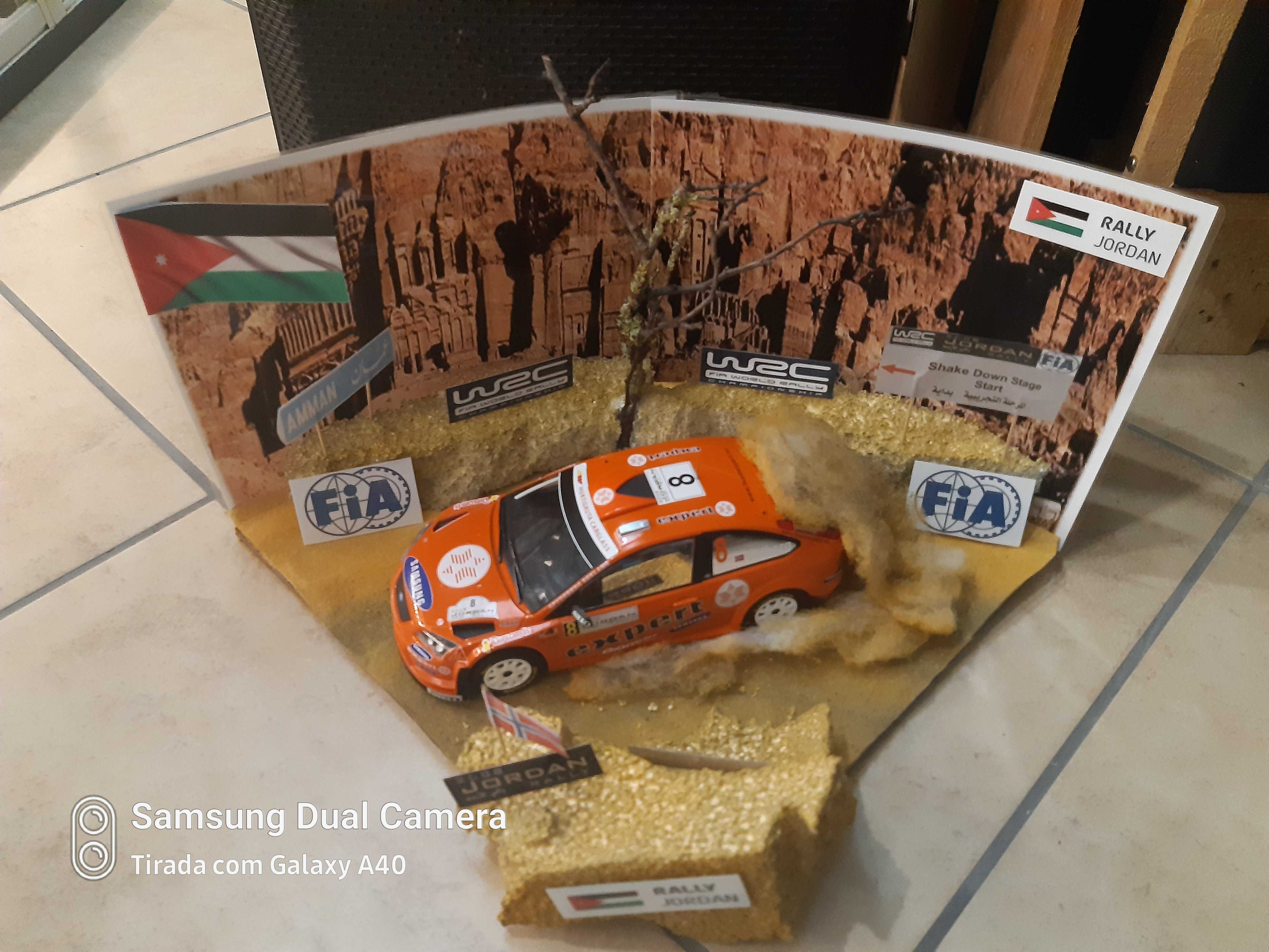 1 18 diorama Ford /wrc/rally