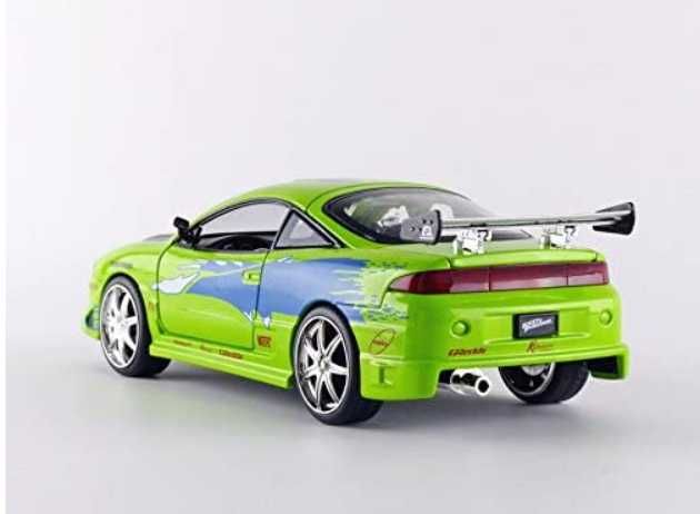 Brian’s Mitsubishi Eclipse Fast and Furious Diecast 1/24 1995