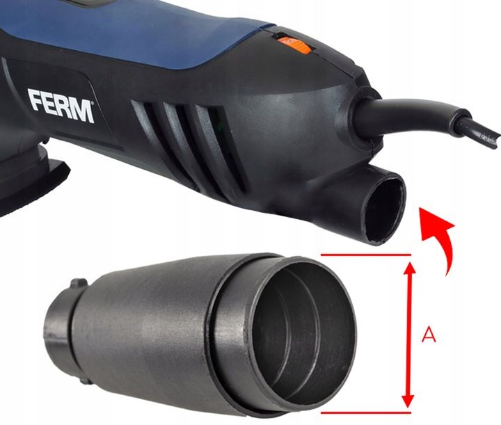 Szlifierka Oscylacyjna Delta 280w Akcesoria - Ferm