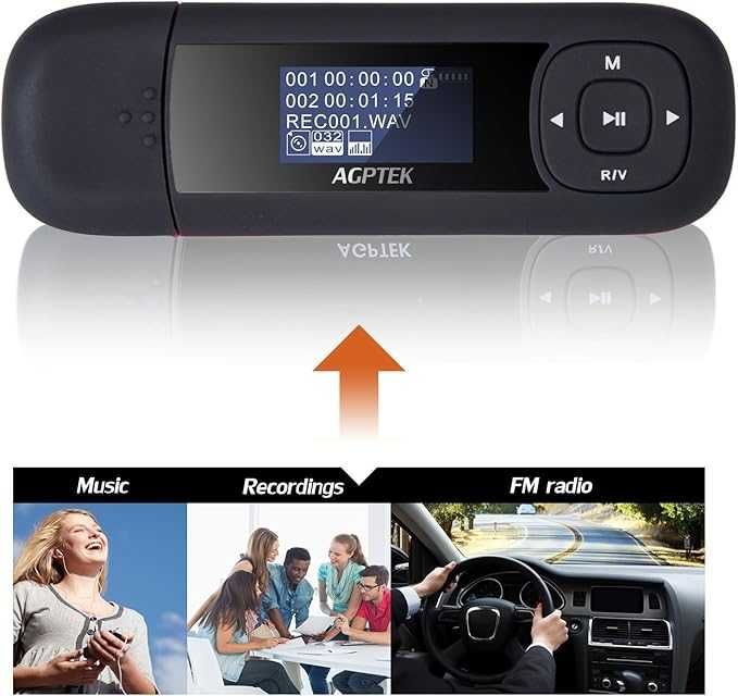 MP3 AGPtek U3  8 GB