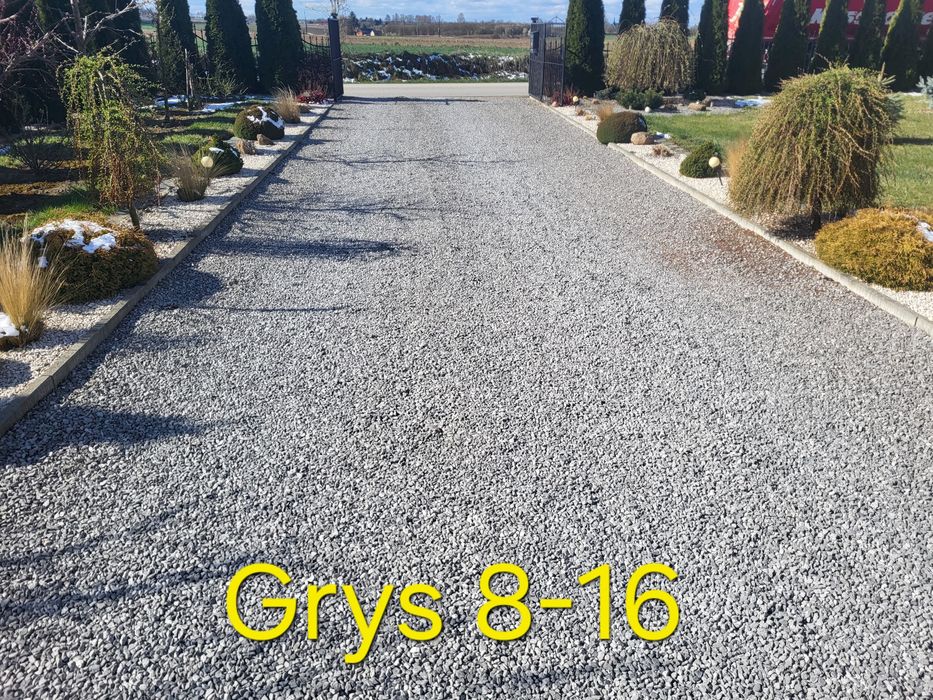 Piach Kruszywo Grys Tłuczeń  Transport