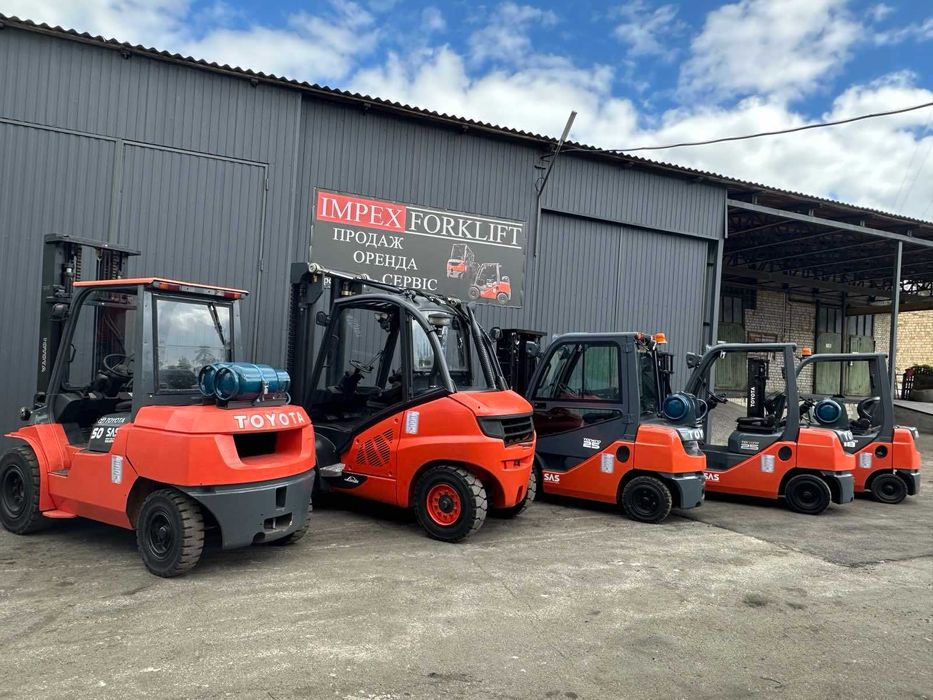 Навантажувач газ-бензин TOYOTA 02-8FGL15, 2019р, погрузчик в наявності