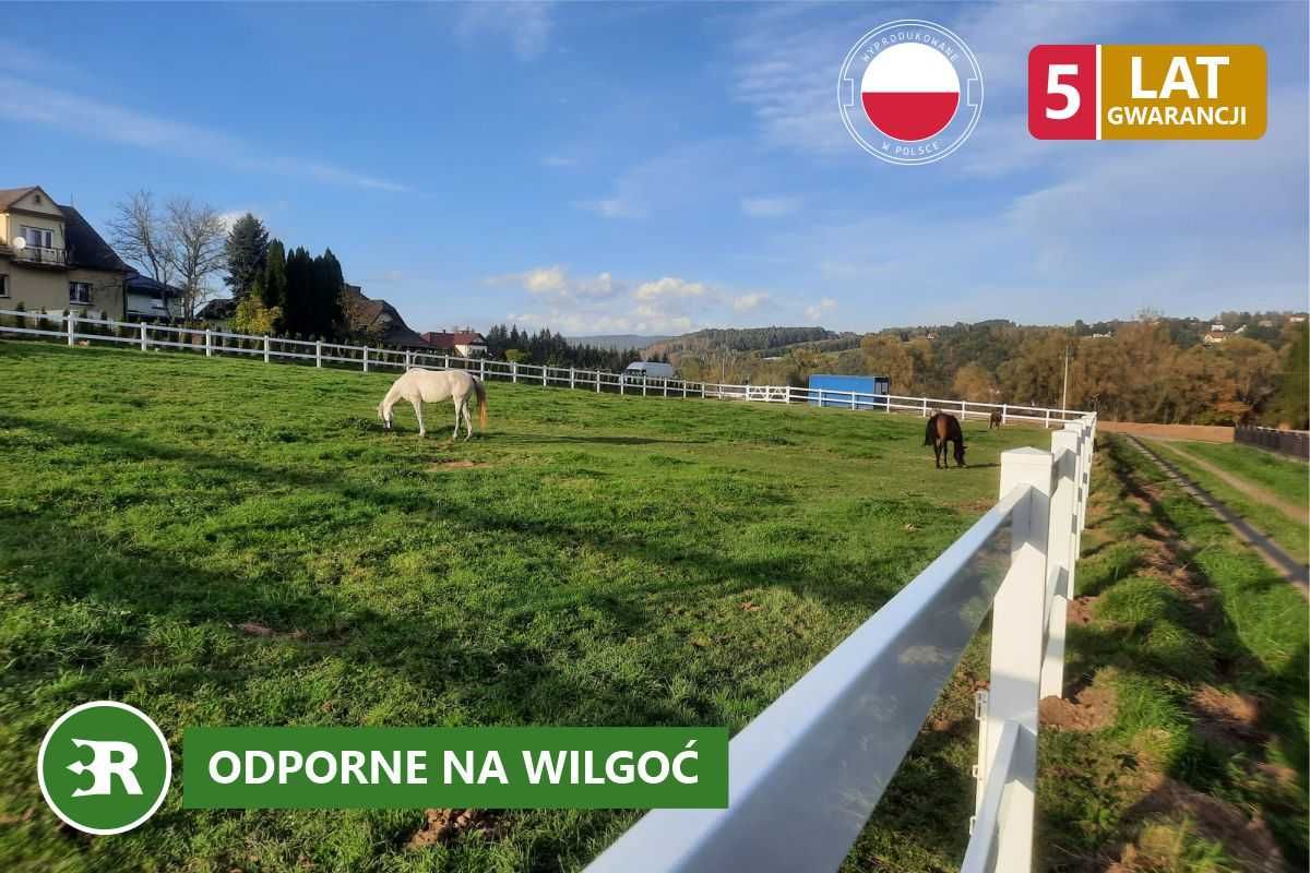 Ogrodzenia dla koni z PCV Texas II - 5 LAT GWARANCJI