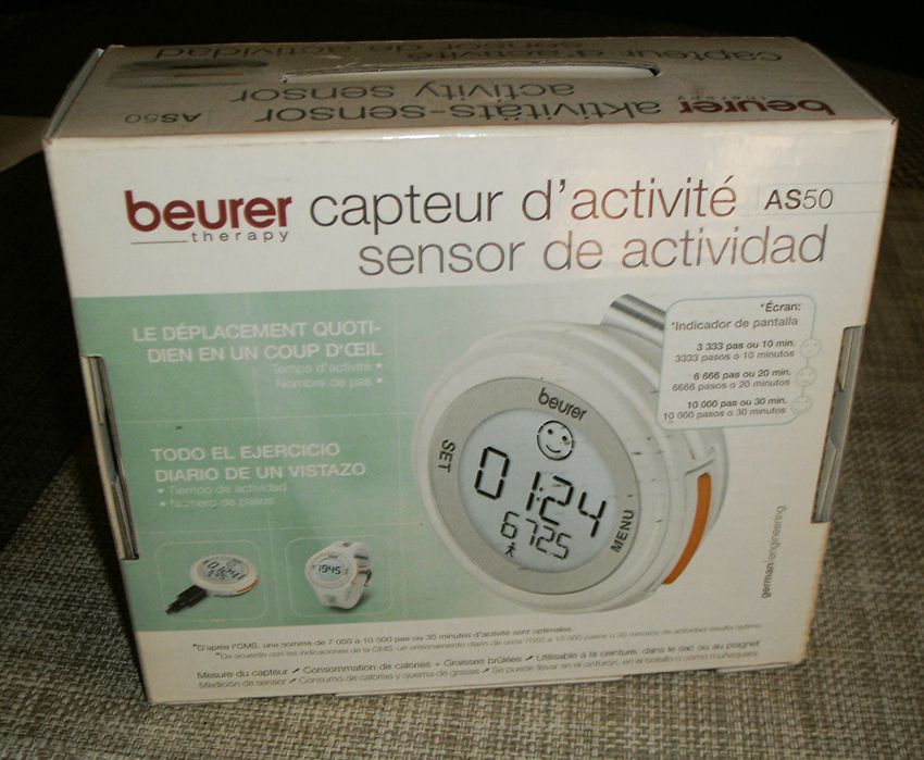 Sensor de Actividade Beurer Therapy AS50 sem pulseira